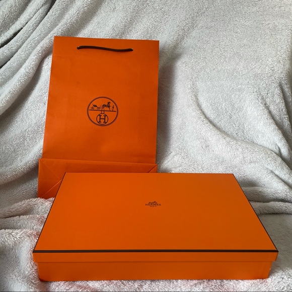 Hermès Empty Box with Paper Bag A - Picture 1 of 11
